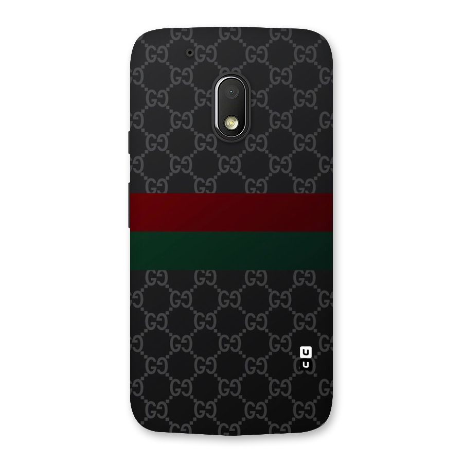 Royal Stripes Design Back Case for Moto G4 Play