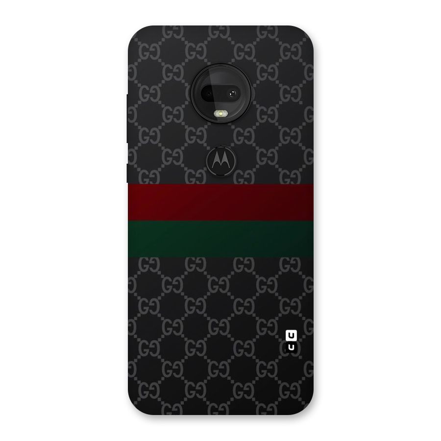 Royal Stripes Design Back Case for Moto G7