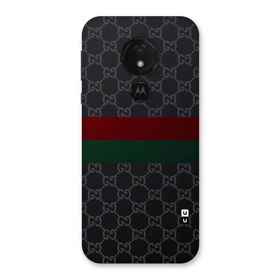 Royal Stripes Design Back Case for Moto G7 Power