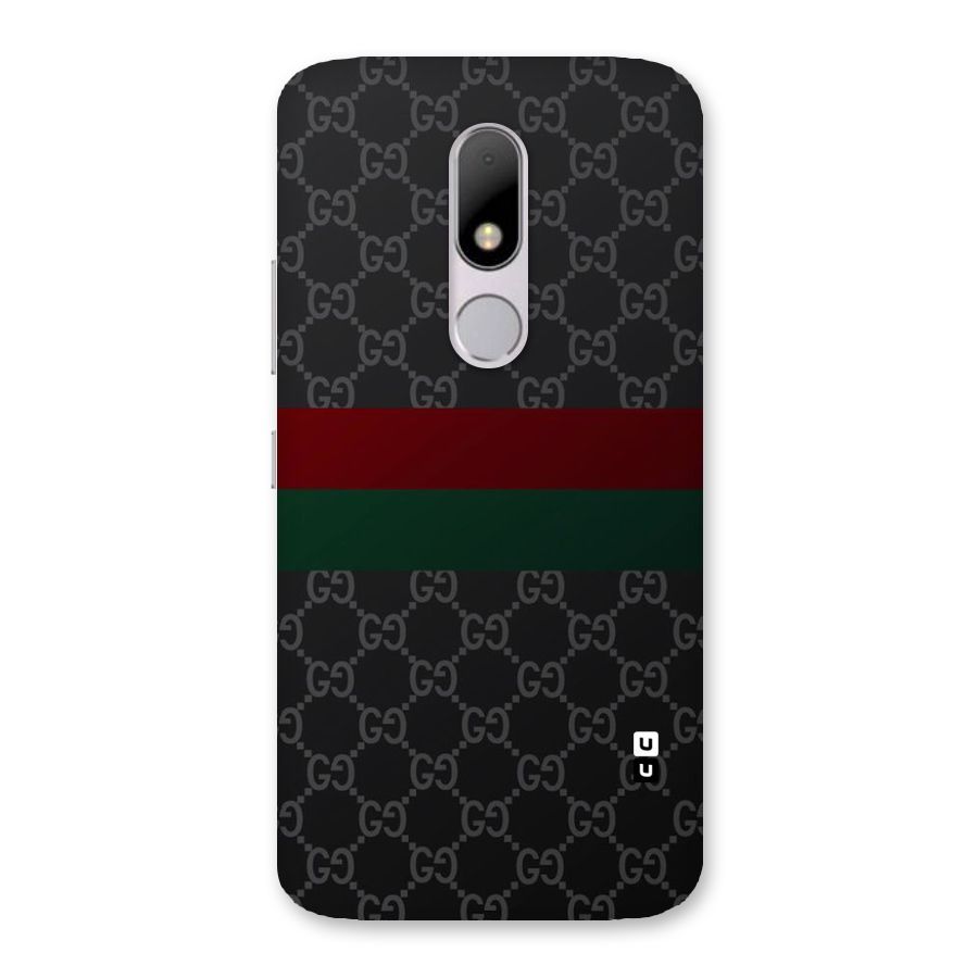 Royal Stripes Design Back Case for Moto M