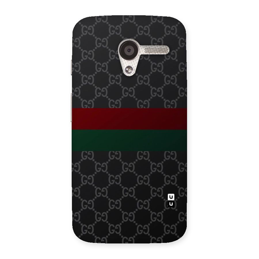 Royal Stripes Design Back Case for Moto X