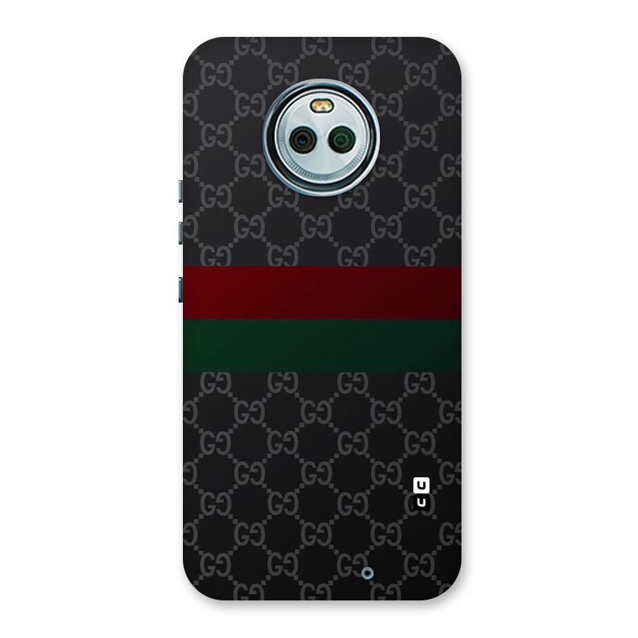 Royal Stripes Design Back Case for Moto X4