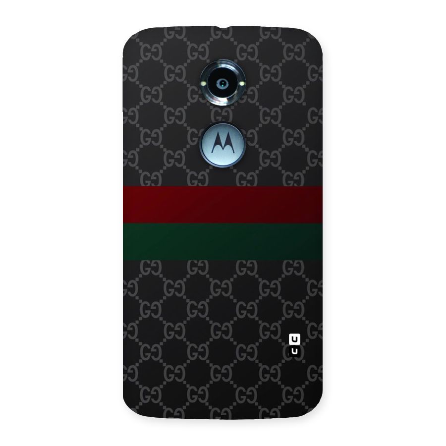 Royal Stripes Design Back Case for Moto X 2nd Gen