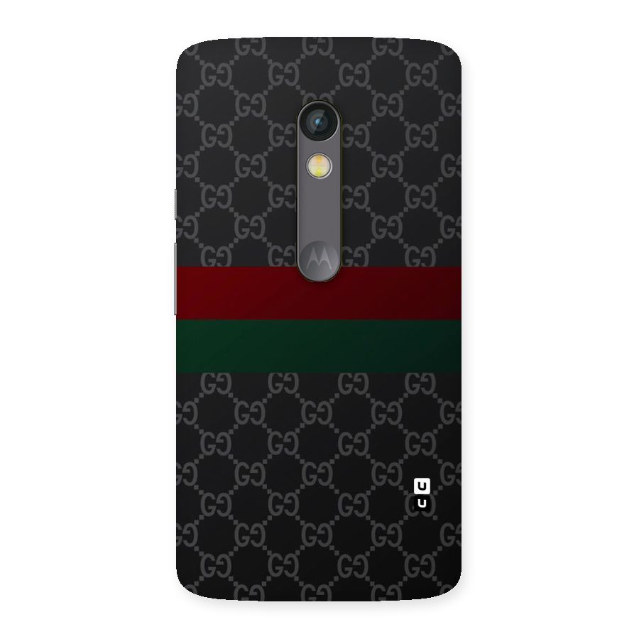 Royal Stripes Design Back Case for Moto X Play