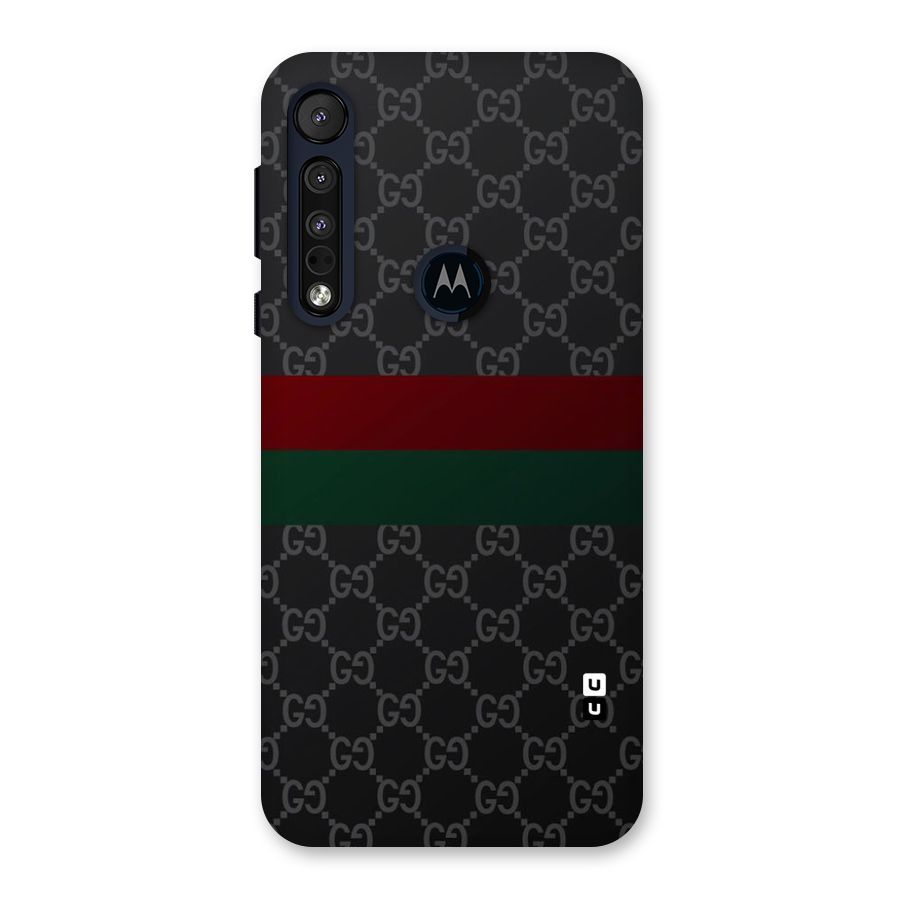 Royal Stripes Design Back Case for Motorola One Macro
