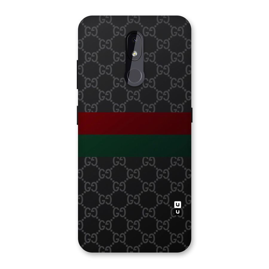 Royal Stripes Design Back Case for Nokia 3.2