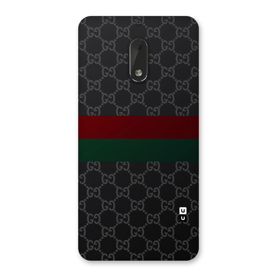 Royal Stripes Design Back Case for Nokia 6