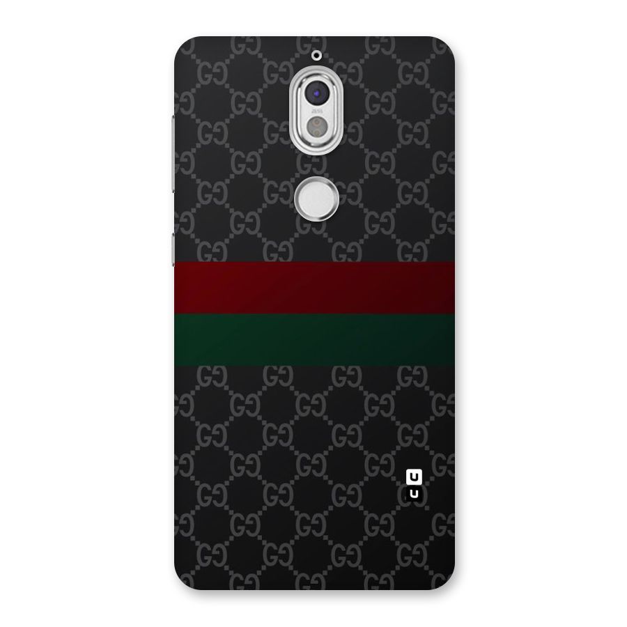 Royal Stripes Design Back Case for Nokia 7
