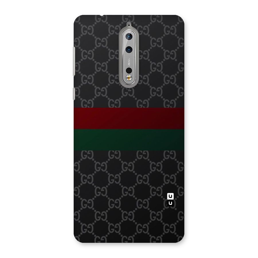 Royal Stripes Design Back Case for Nokia 8