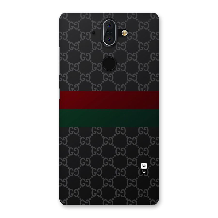 Royal Stripes Design Back Case for Nokia 8 Sirocco