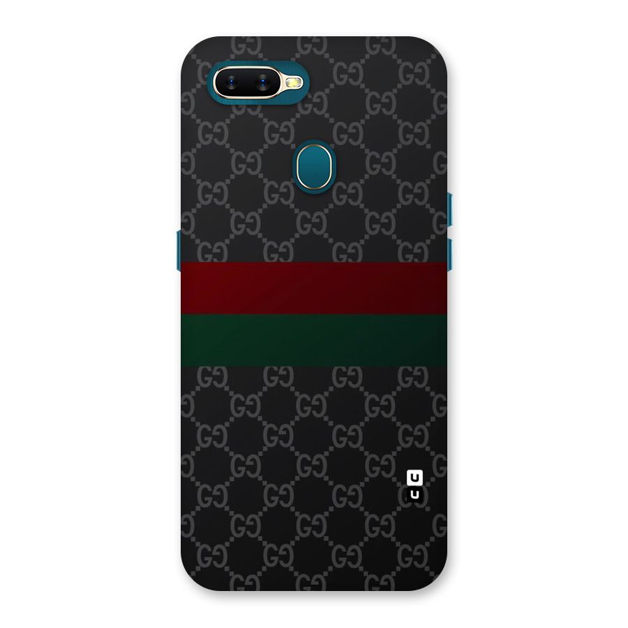 Royal Stripes Design Back Case for Oppo A11k