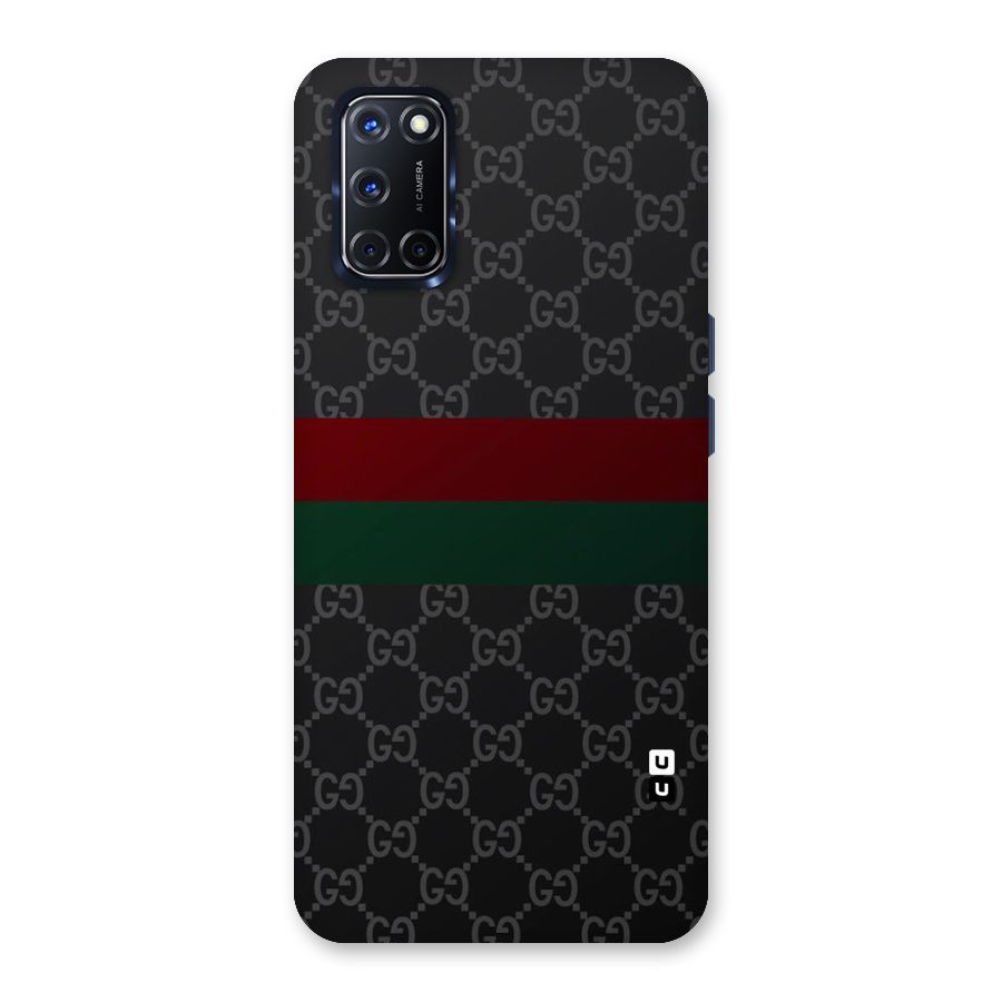 Royal Stripes Design Back Case for Oppo A52