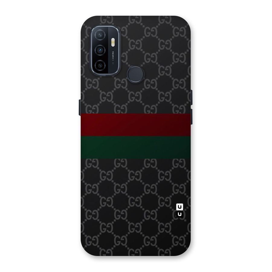 Royal Stripes Design Back Case for Oppo A53