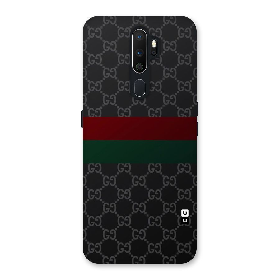 Royal Stripes Design Back Case for Oppo A5 (2020)