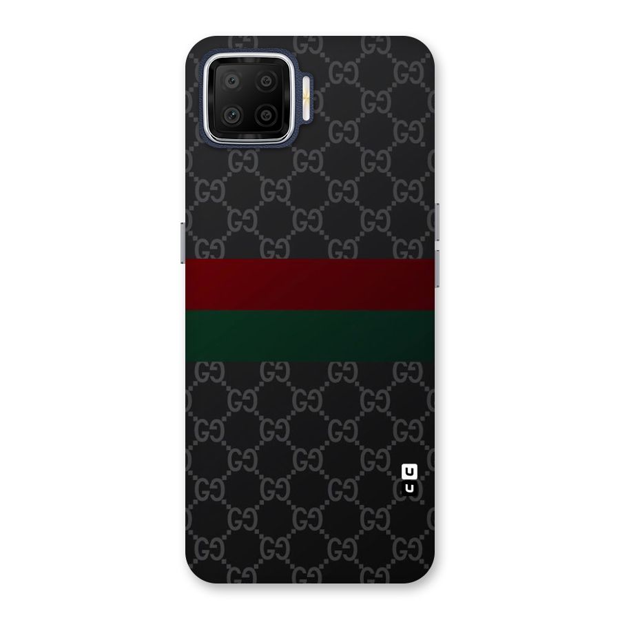 Royal Stripes Design Back Case for Oppo F17