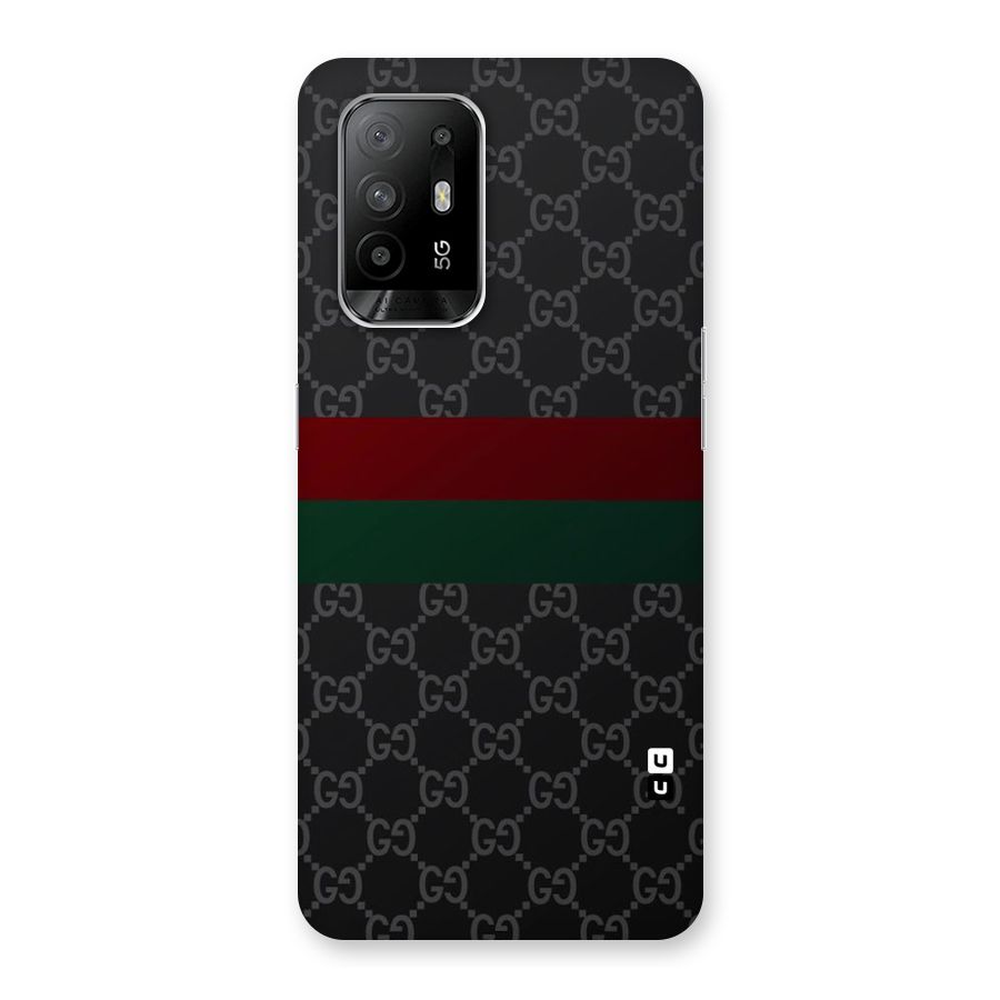 Royal Stripes Design Back Case for Oppo F19 Pro Plus 5G