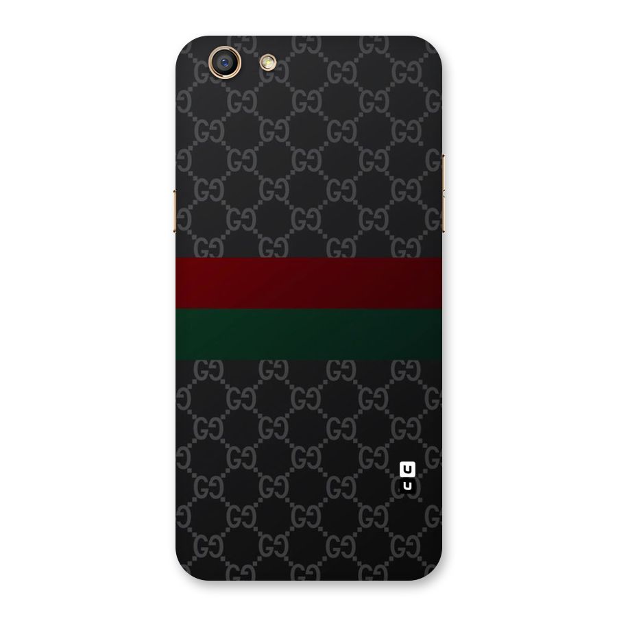 Royal Stripes Design Back Case for Oppo F3