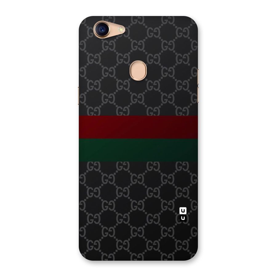 Royal Stripes Design Back Case for Oppo F5