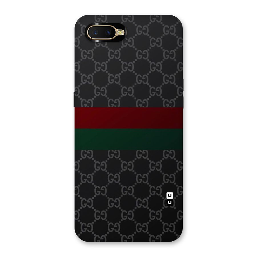 Royal Stripes Design Back Case for Oppo K1