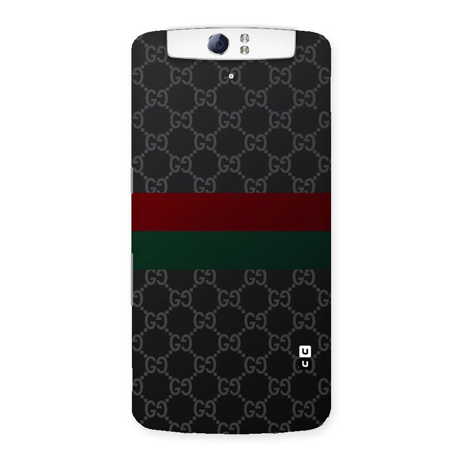 Royal Stripes Design Back Case for Oppo N1