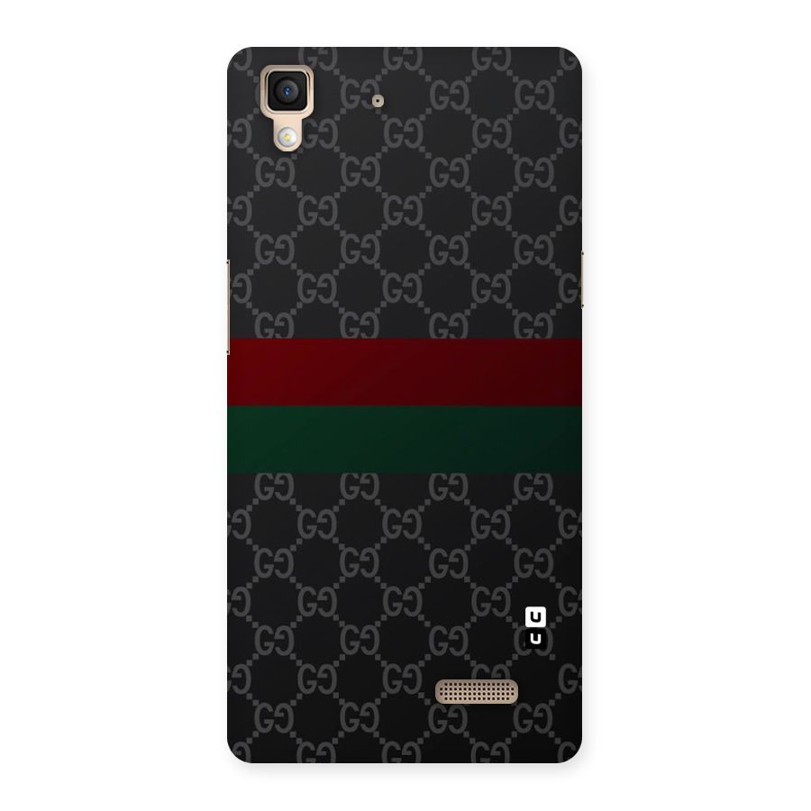 Royal Stripes Design Back Case for Oppo R7