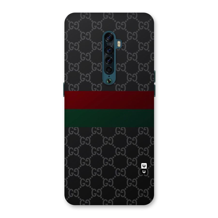 Royal Stripes Design Back Case for Oppo Reno2