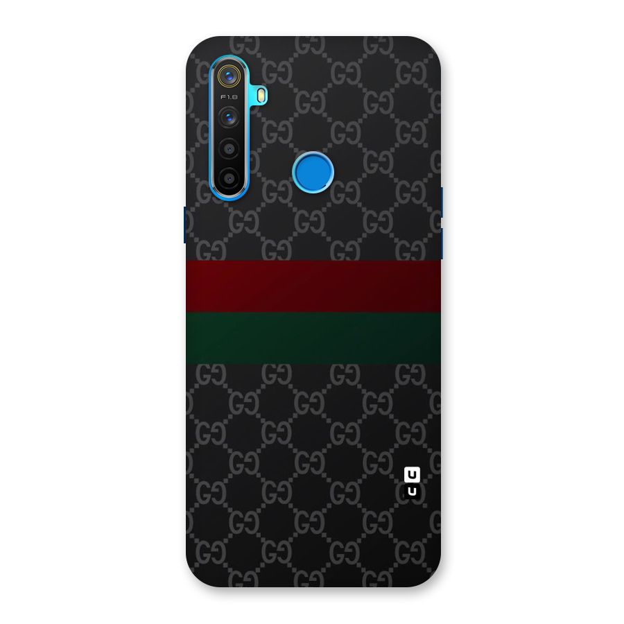 Royal Stripes Design Back Case for Realme 5