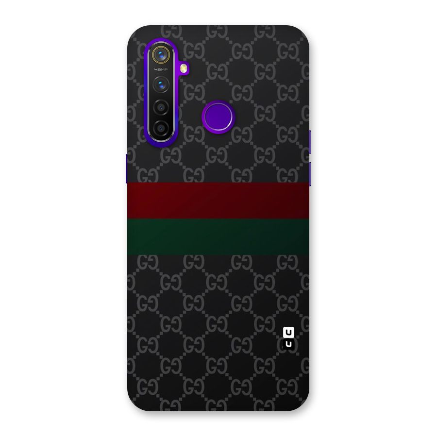 Royal Stripes Design Back Case for Realme 5 Pro