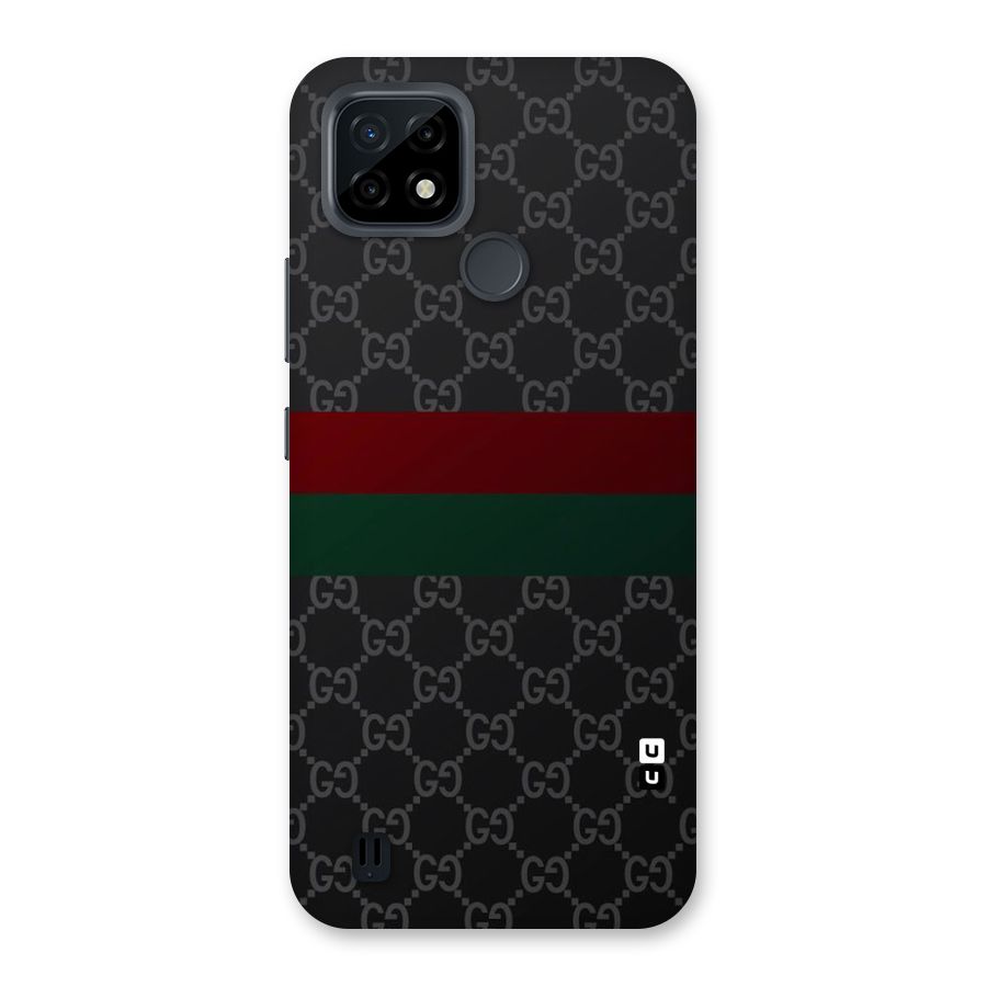 Royal Stripes Design Back Case for Realme C21