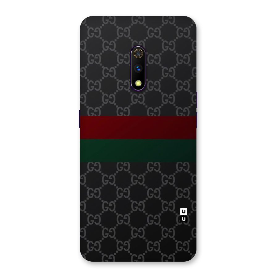 Royal Stripes Design Back Case for Realme X
