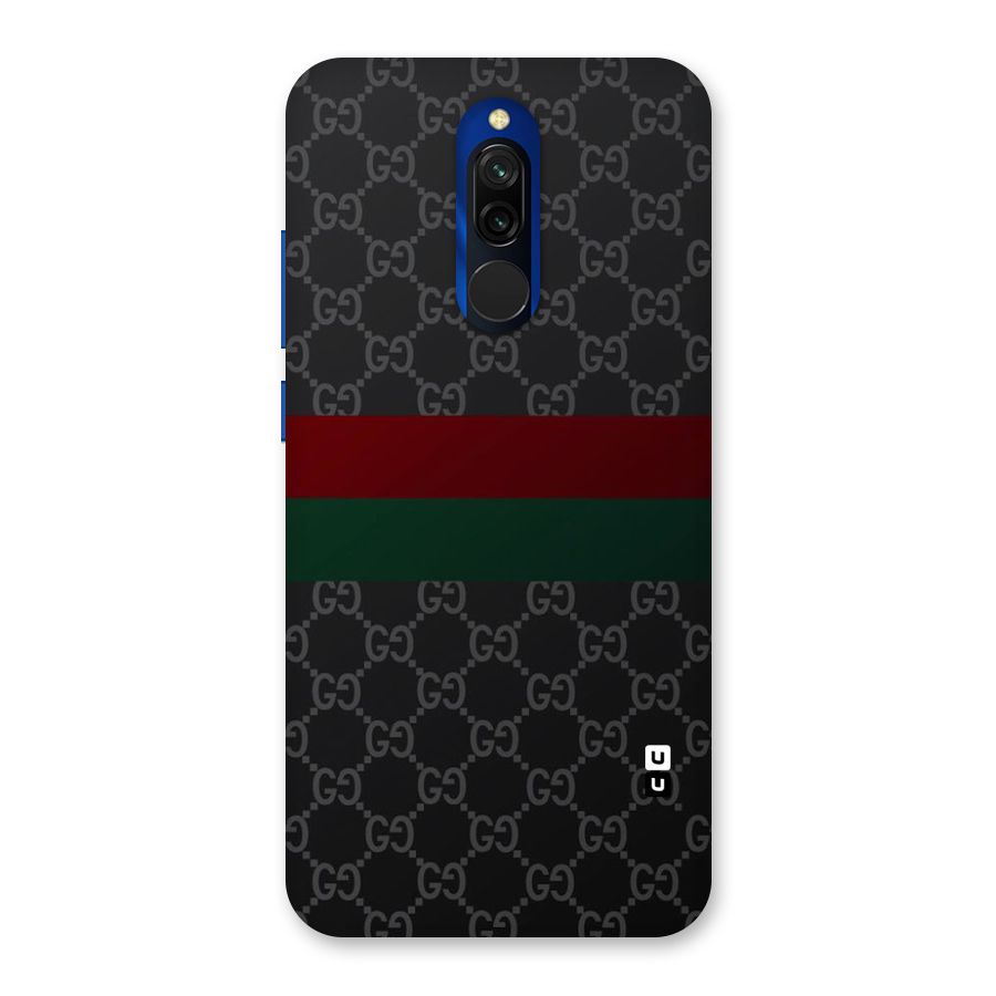 Royal Stripes Design Back Case for Redmi 8