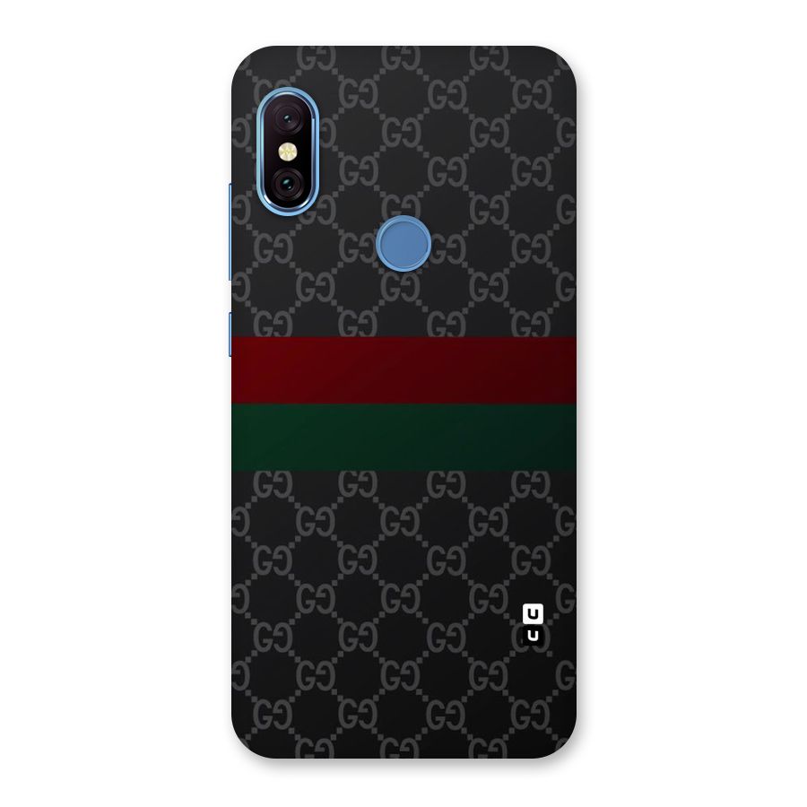 Royal Stripes Design Back Case for Redmi Note 6 Pro