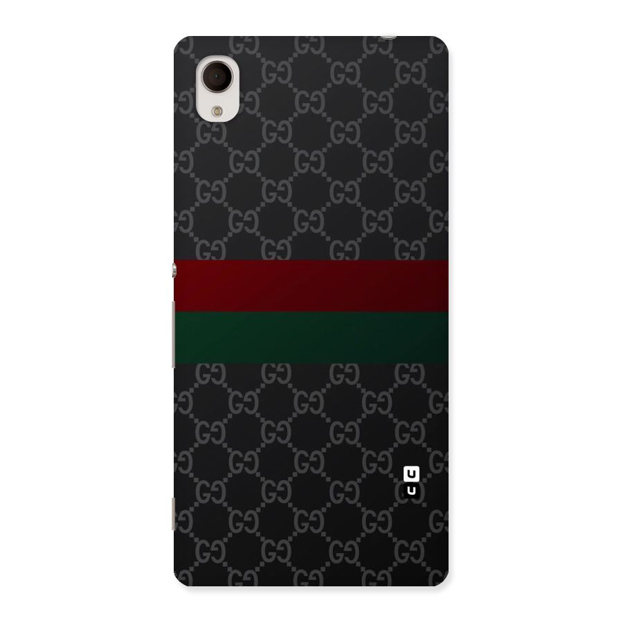 Royal Stripes Design Back Case for Sony Xperia M4