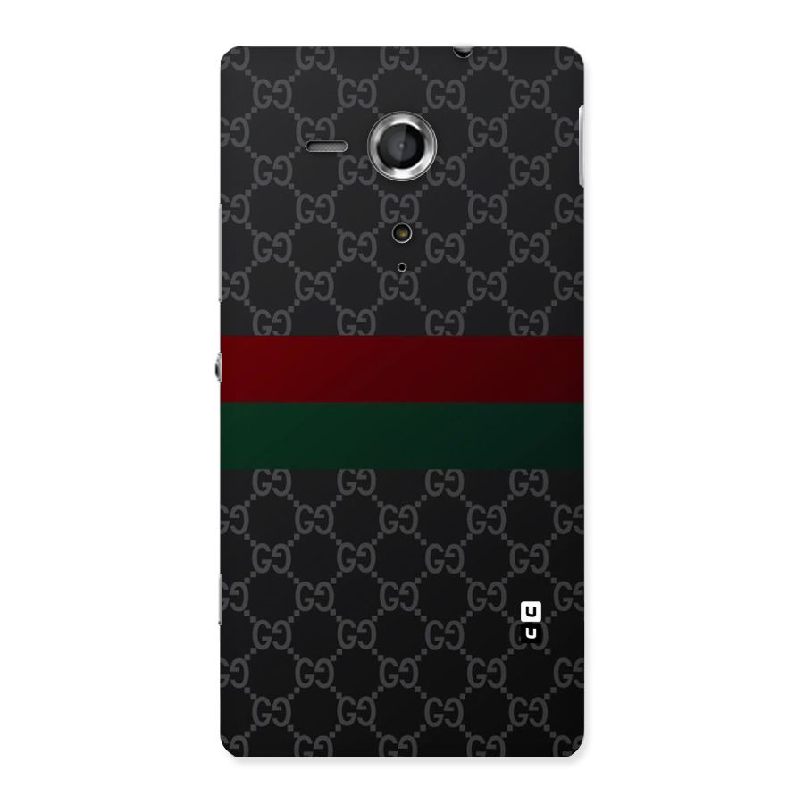 Royal Stripes Design Back Case for Sony Xperia SP