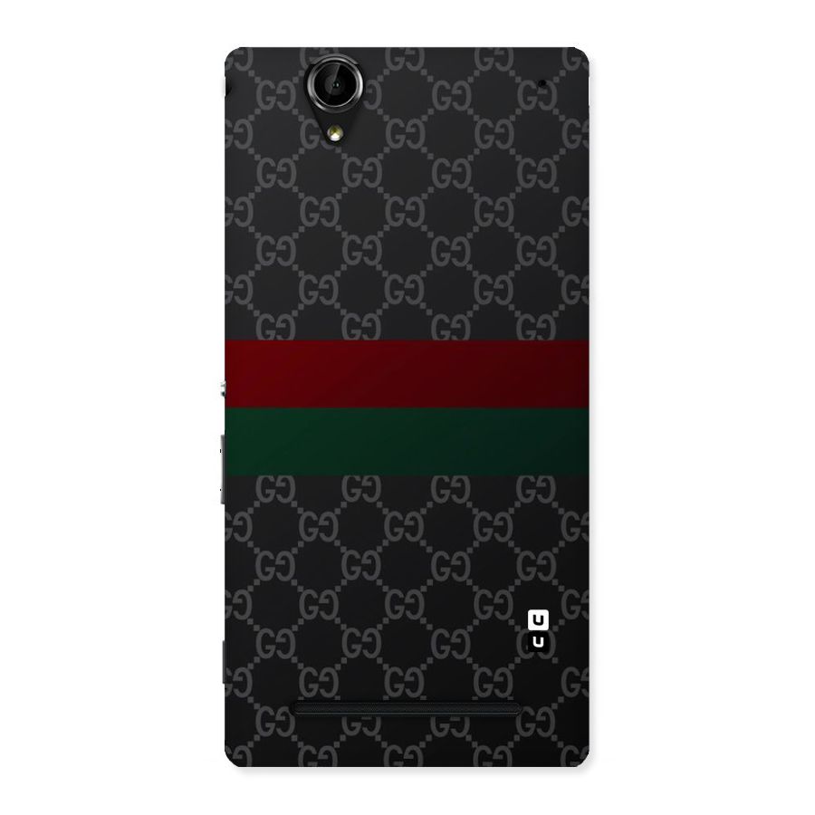 Royal Stripes Design Back Case for Sony Xperia T2