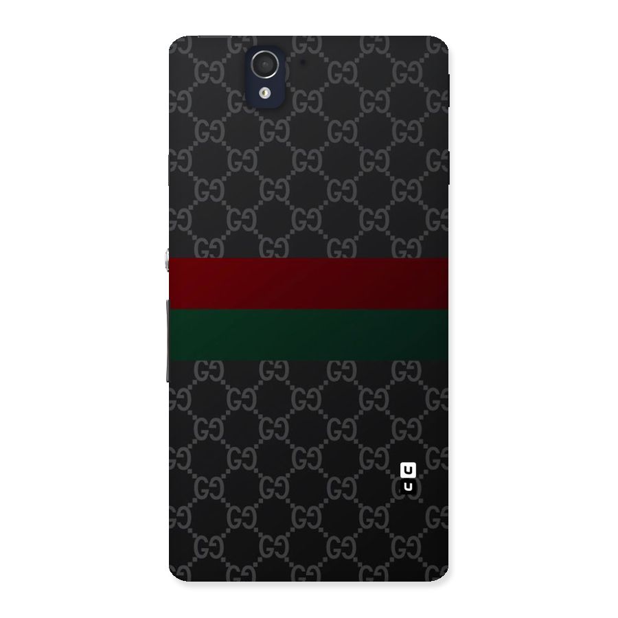 Royal Stripes Design Back Case for Sony Xperia Z