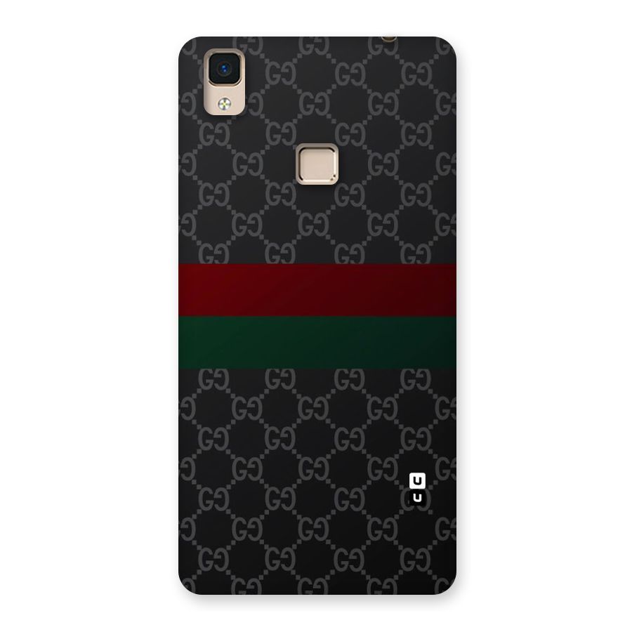 Royal Stripes Design Back Case for V3 Max