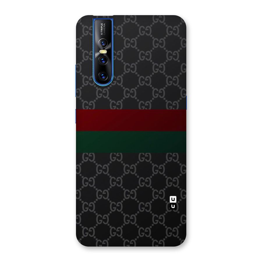 Royal Stripes Design Back Case for Vivo V15 Pro