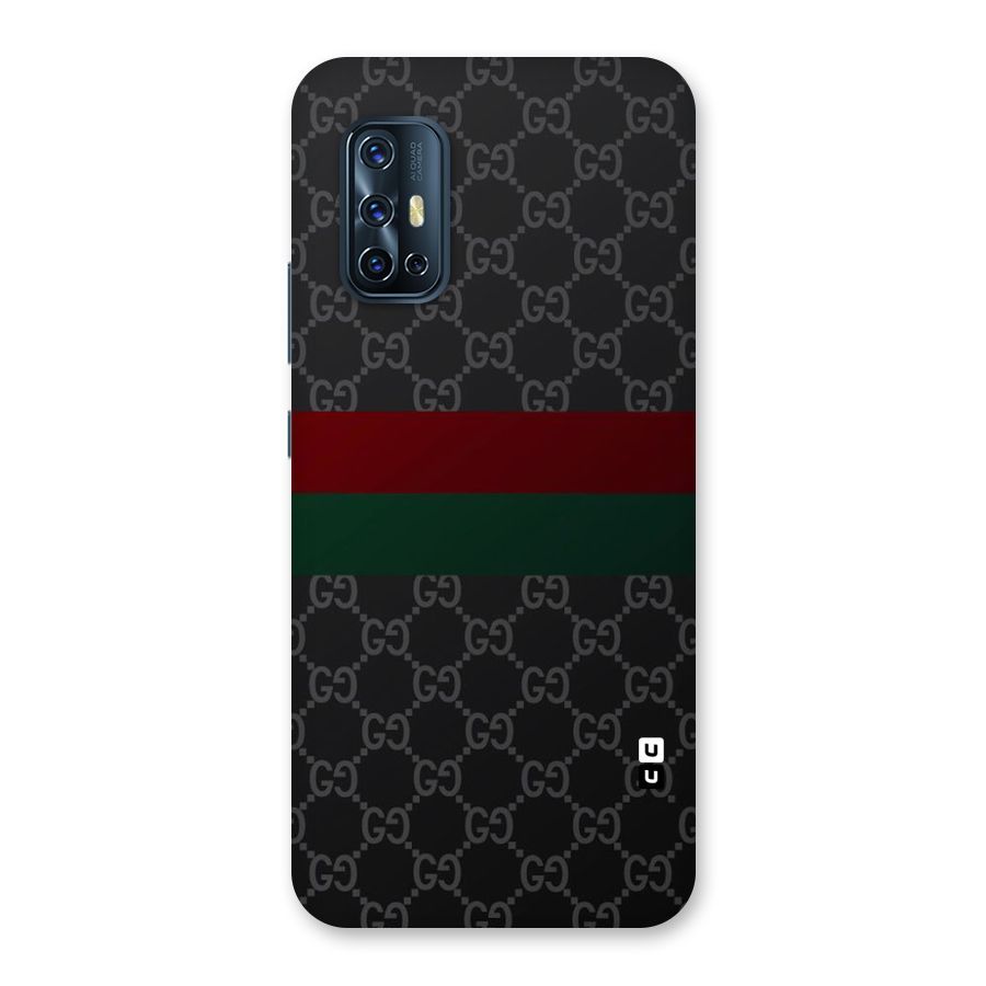 Royal Stripes Design Back Case for Vivo V17