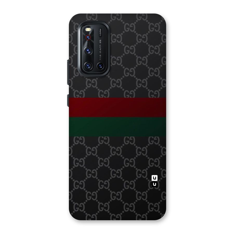 Royal Stripes Design Back Case for Vivo V19