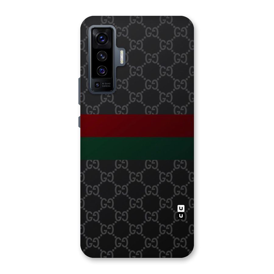 Royal Stripes Design Back Case for Vivo X50