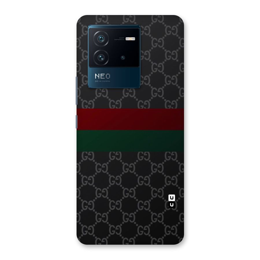 Royal Stripes Design Back Case for Vivo iQOO Neo 6 5G