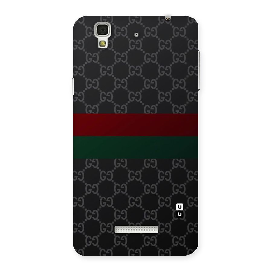 Royal Stripes Design Back Case for YU Yureka Plus