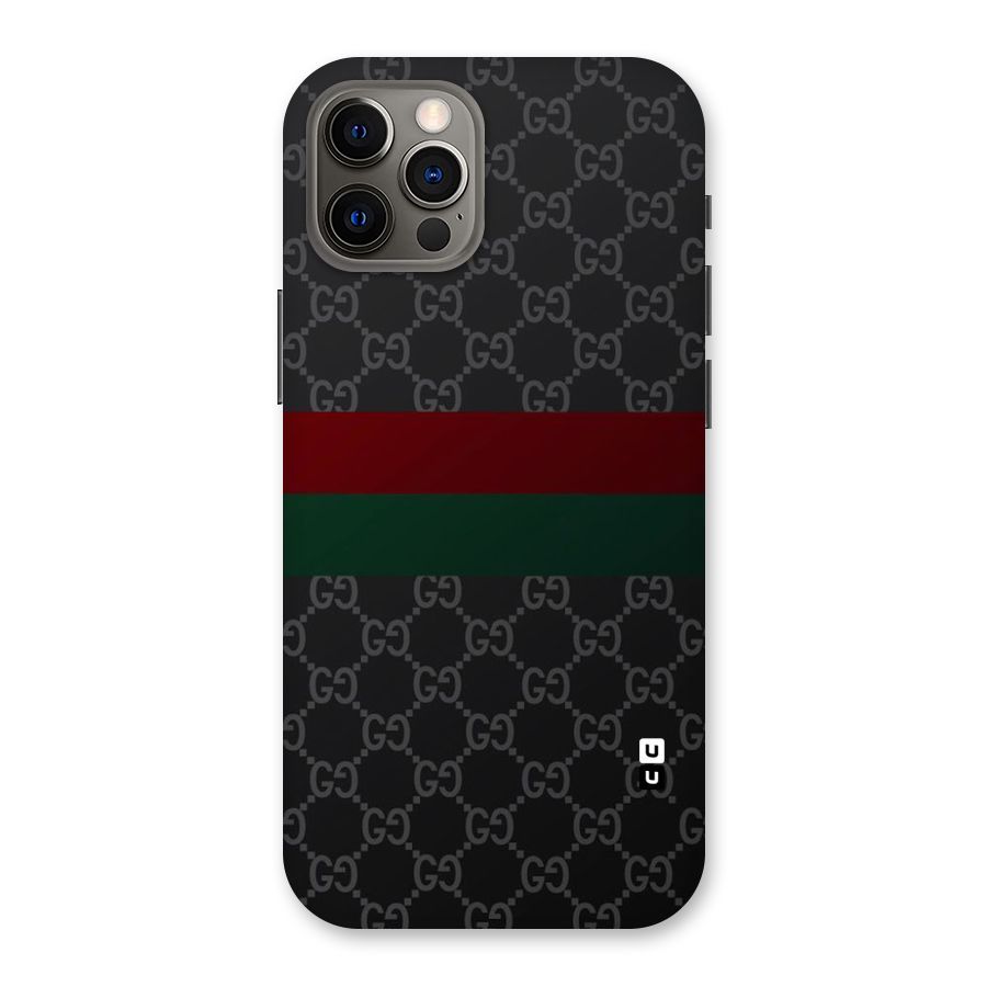 Royal Stripes Design Back Case for iPhone 12 Pro