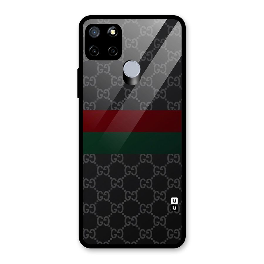 Royal Stripes Design Glass Back Case for Realme C12