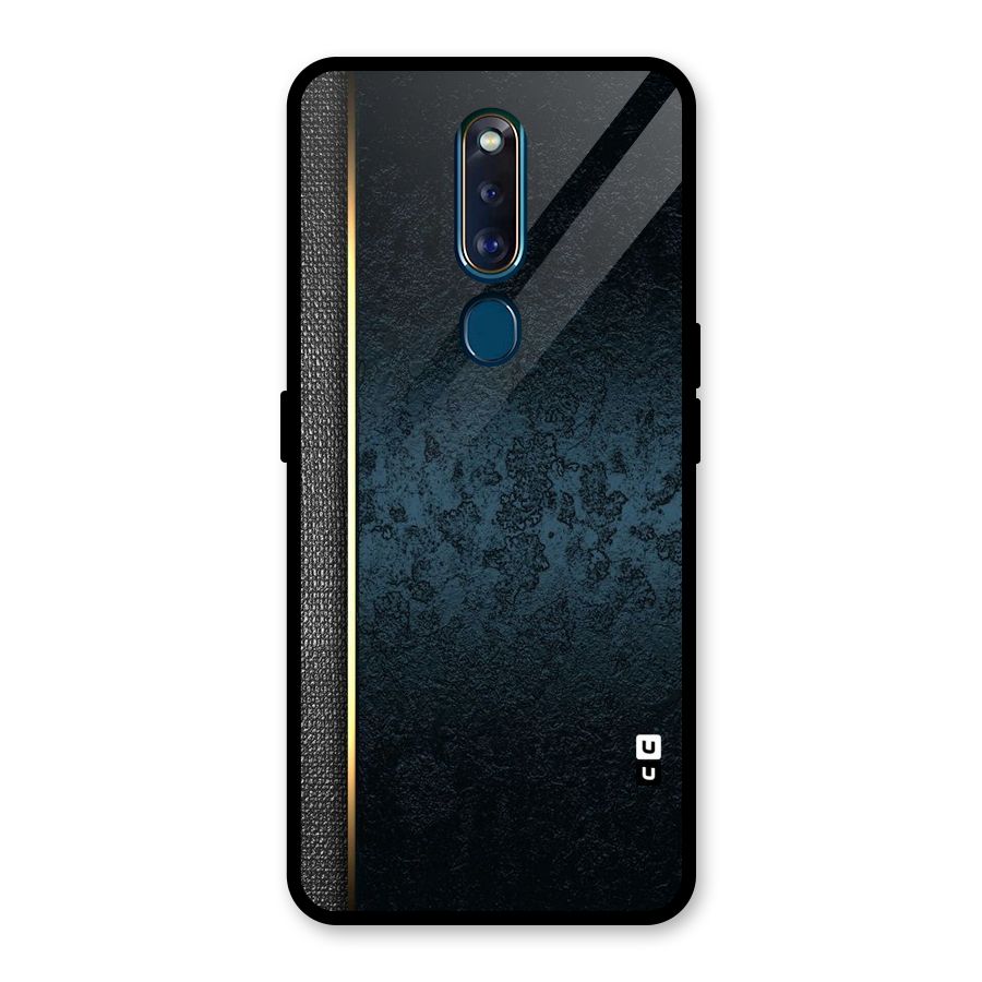 Rug Design Color Glass Back Case for Oppo F11 Pro