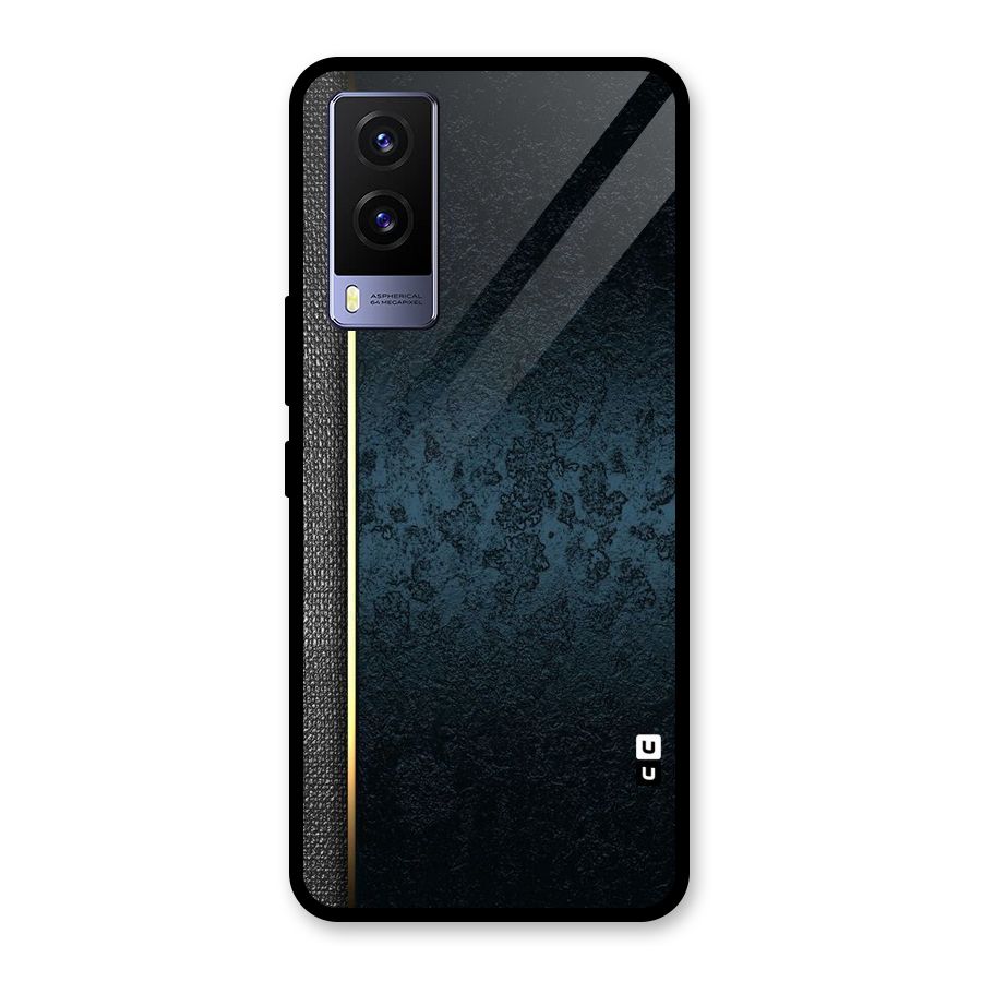 Rug Design Color Glass Back Case for Vivo V21e 5G