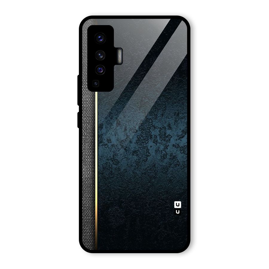 Rug Design Color Glass Back Case for Vivo X50