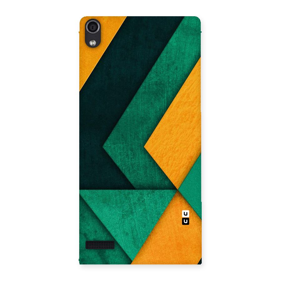 Rugged Abstract Stripes Back Case for Ascend P6