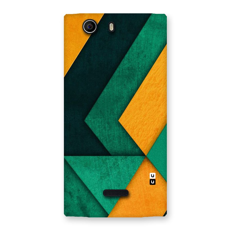Rugged Abstract Stripes Back Case for Canvas Nitro 2 E311